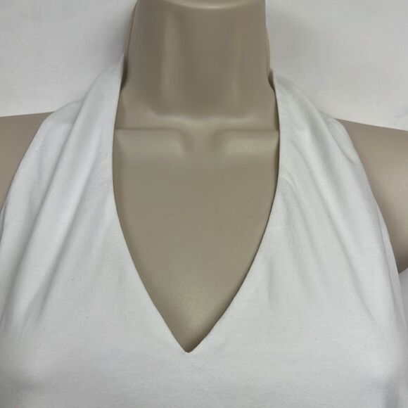 Lanston REVOLVE white knit halter top size medium L-1743ac NWT - Picture 3 of 9